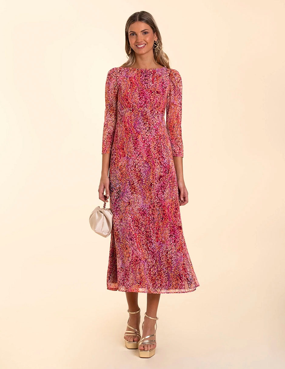 Vestido crop de fiesta