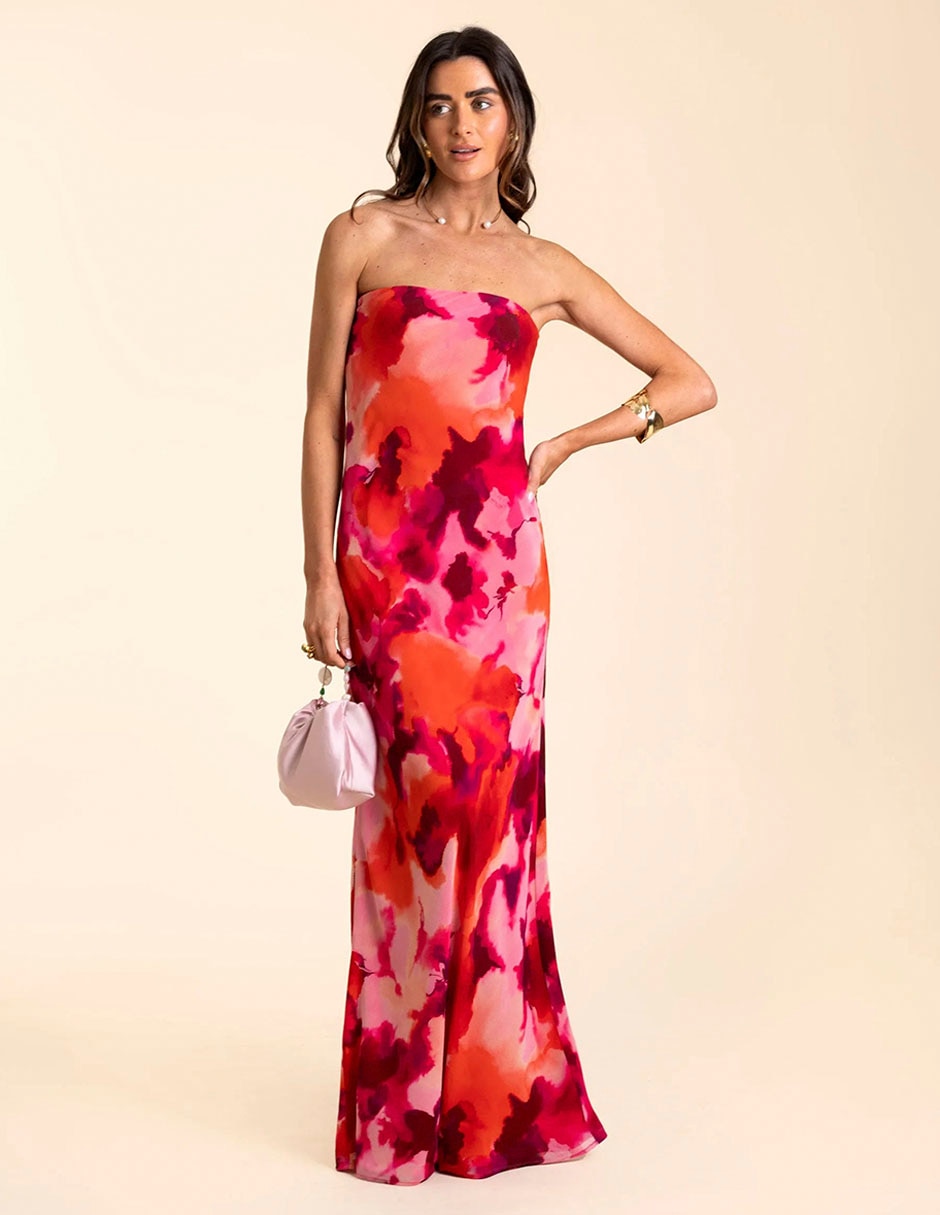 VESTIDO V0404-EST FLORAL POLIÉS 2