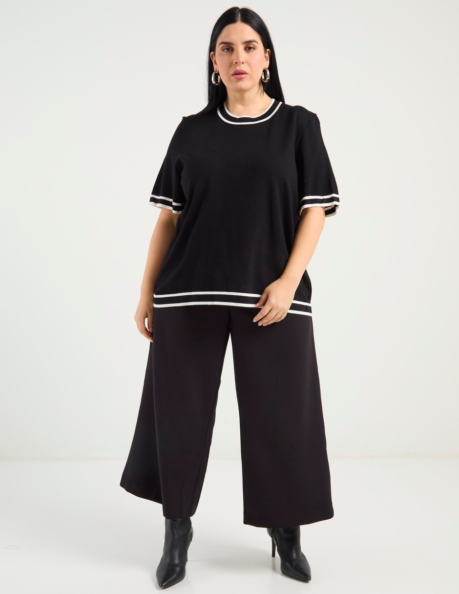 Blusa manga corta para mujer 8