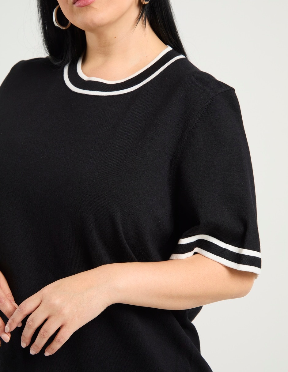 Blusa manga corta para mujer 10