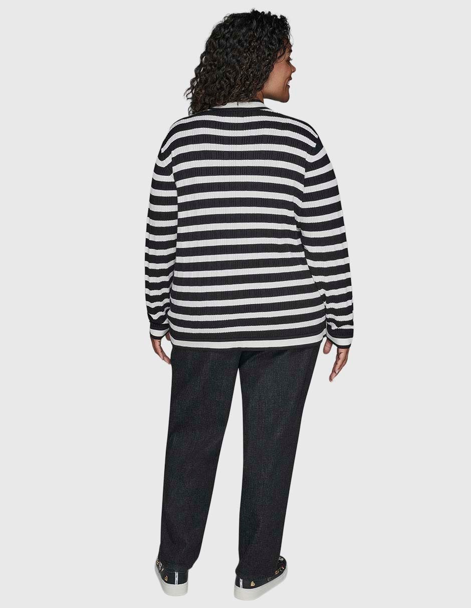 Suéter Karl Lagerfeld Paris cuello v para mujer