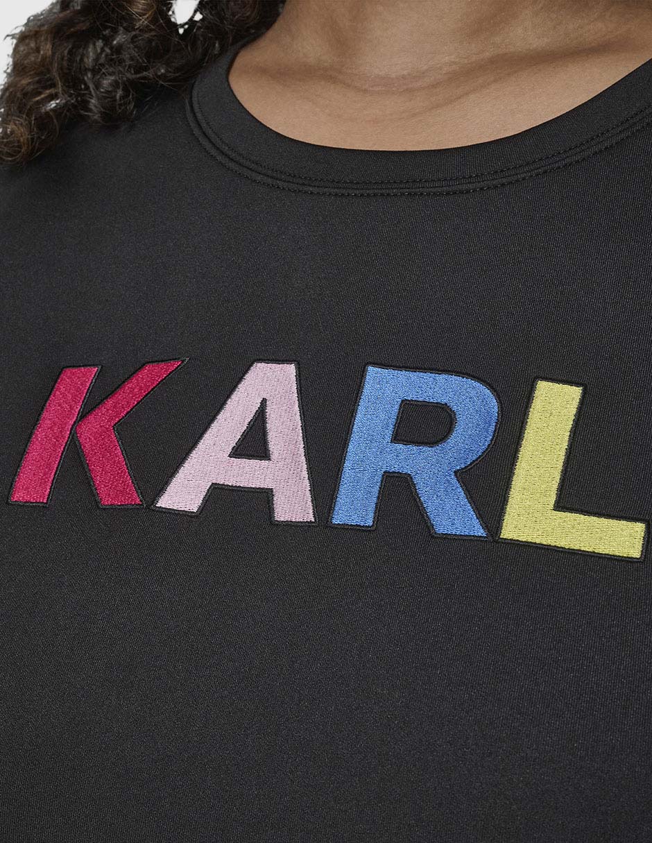 Suéter Karl Lagerfeld Paris cuello redondo para mujer