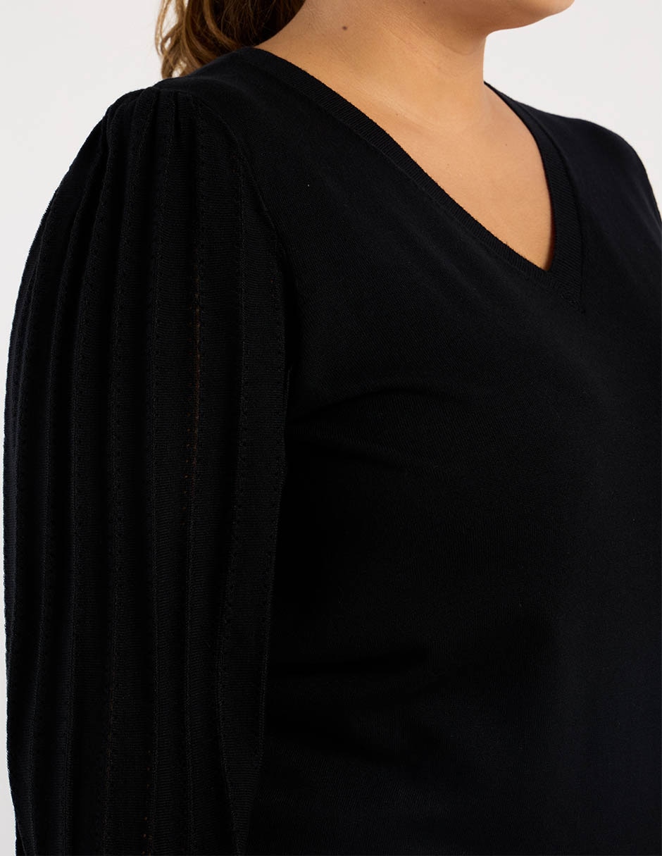 Suéter Karl Lagerfeld Paris cuello v para mujer