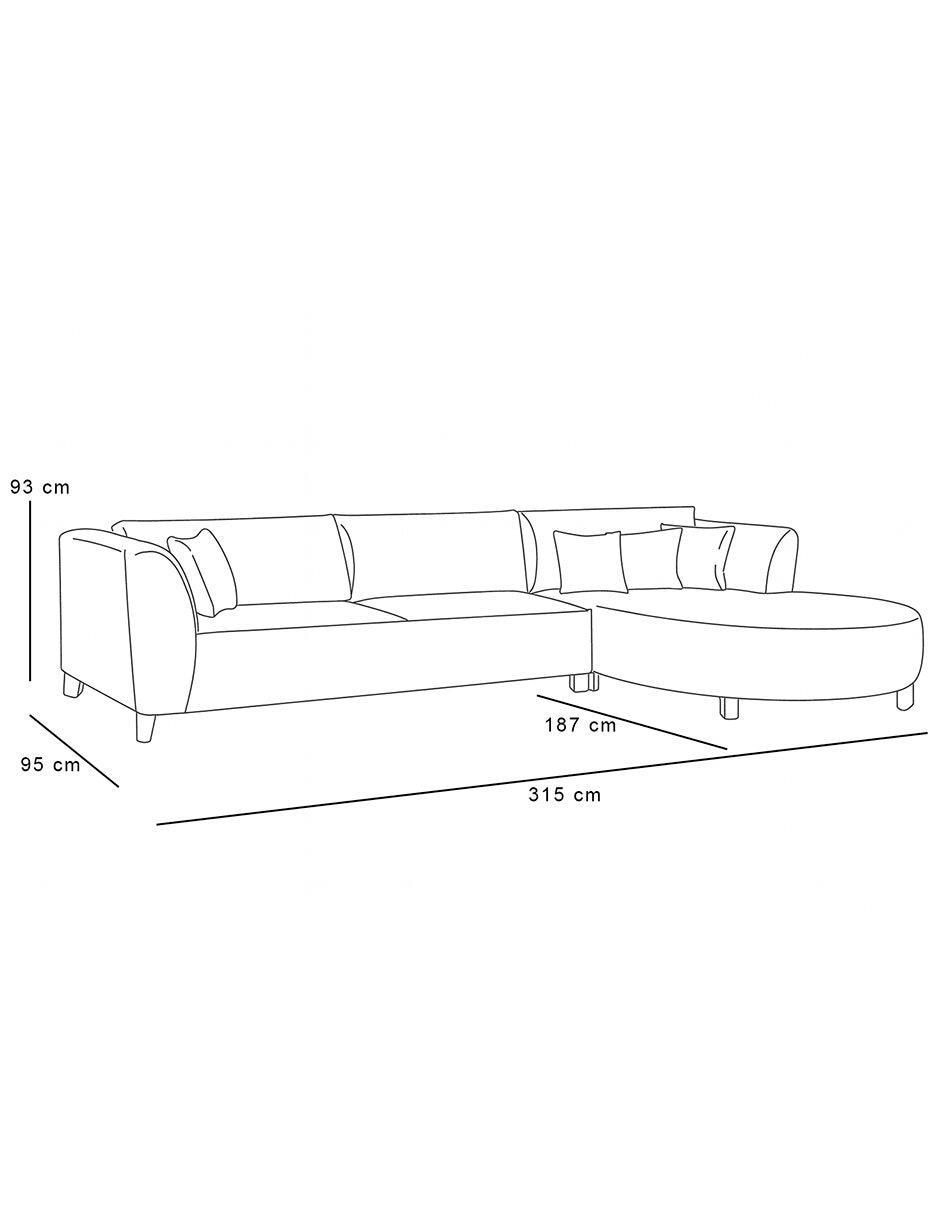 Sala modular derecha de Chenille 4
