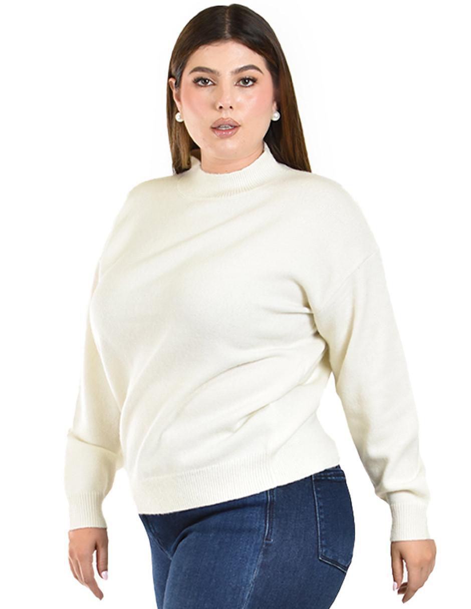 Suéter Roman Fashion cuello redondo para mujer