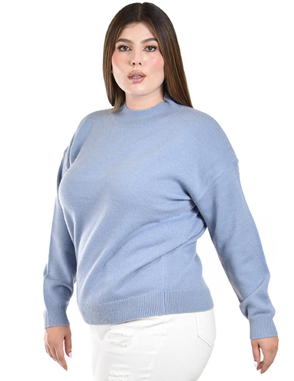 Suéter Roman Fashion cuello redondo para mujer