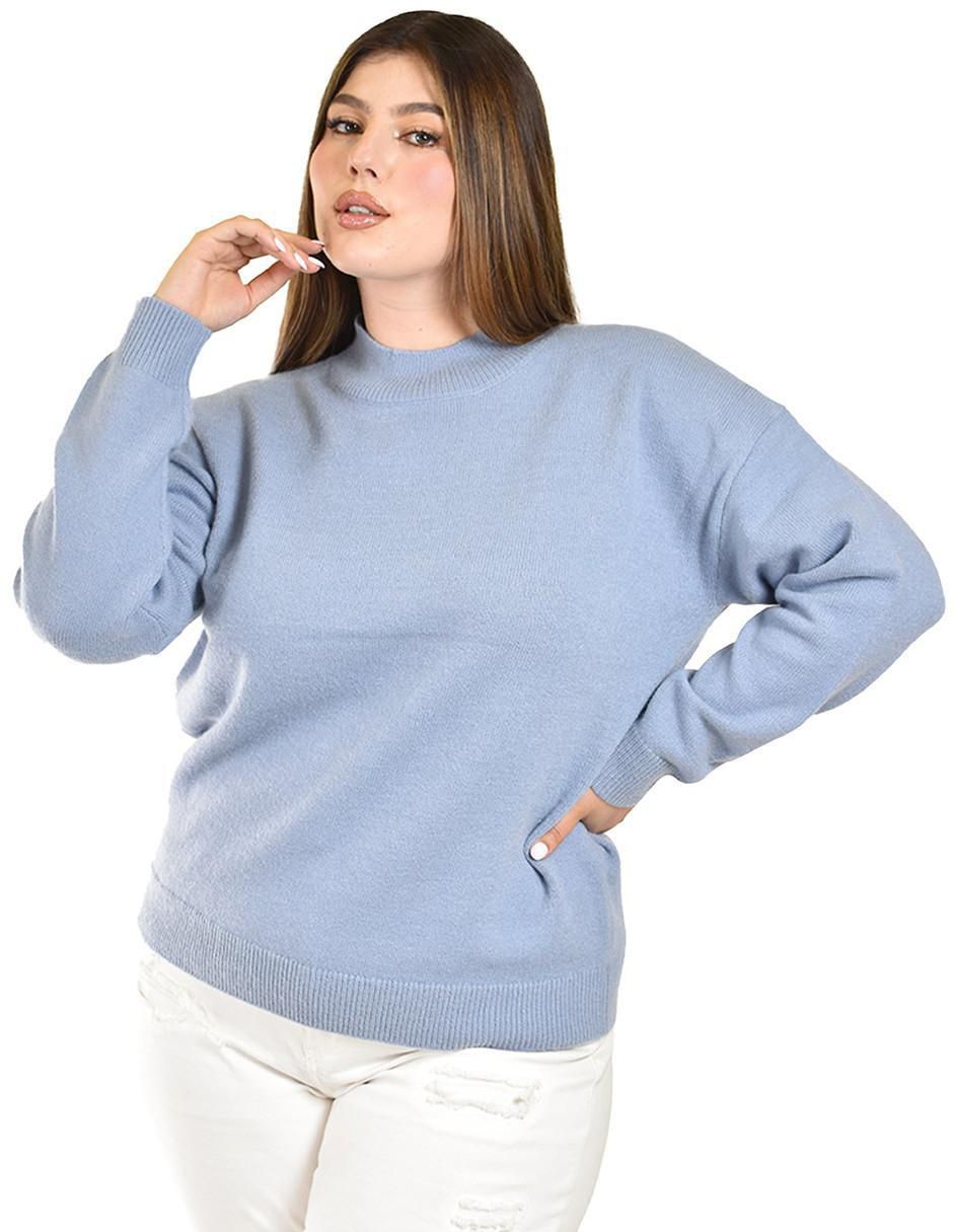 Suéter Roman Fashion cuello redondo para mujer