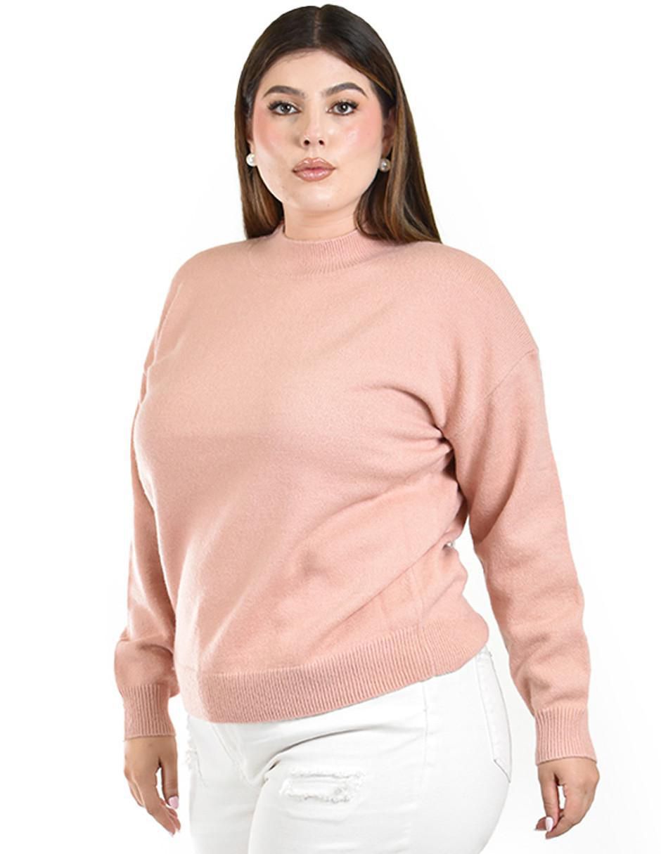 Suéter cuello redondo para mujer 5