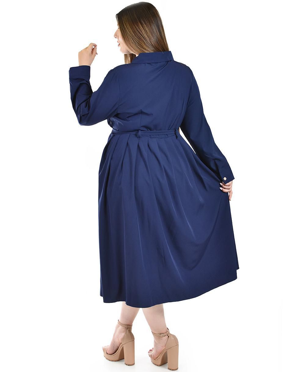 Vestido midi casual para mujer