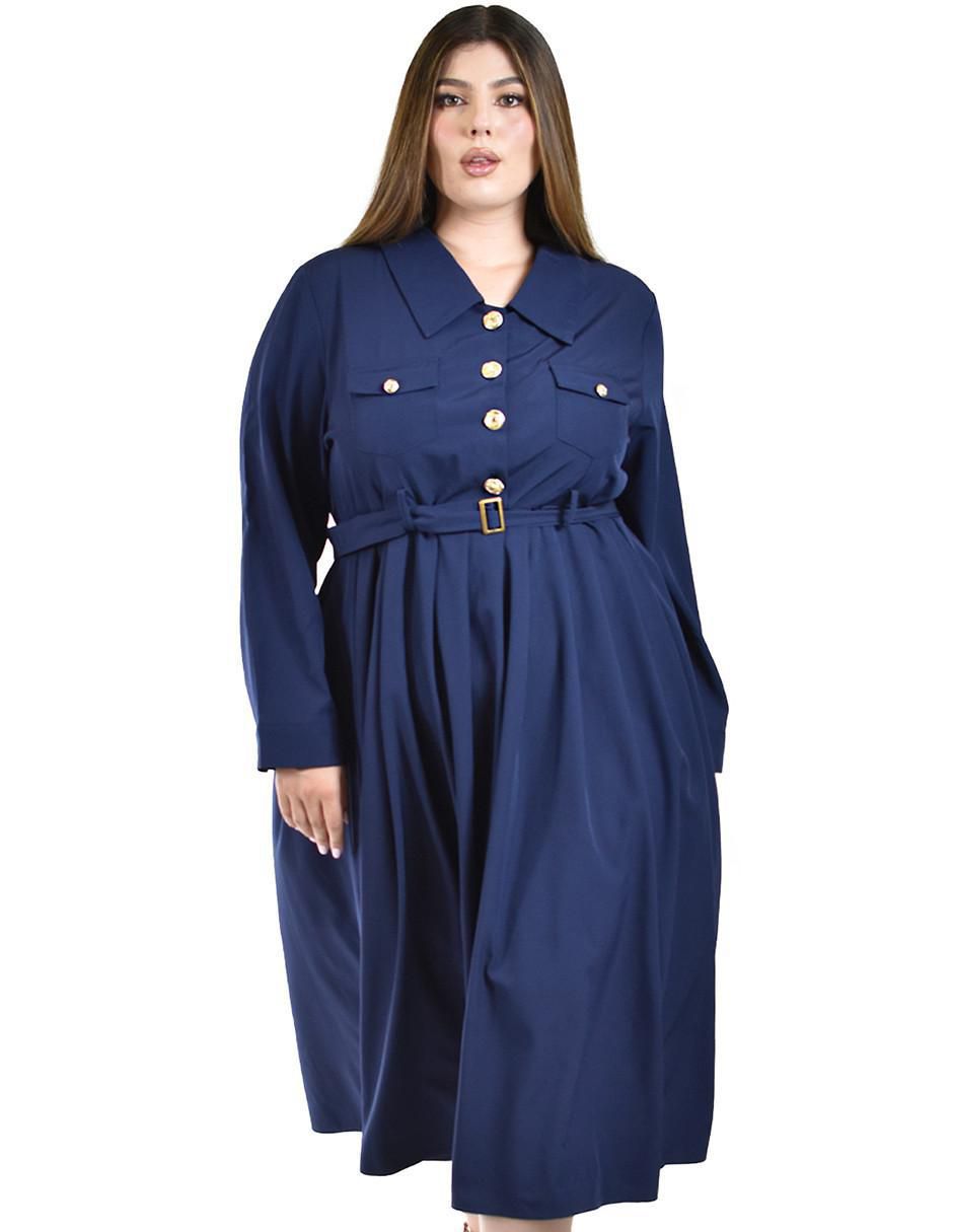 Vestido midi casual para mujer