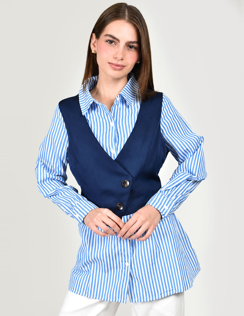 Blusa manga larga para mujer 1