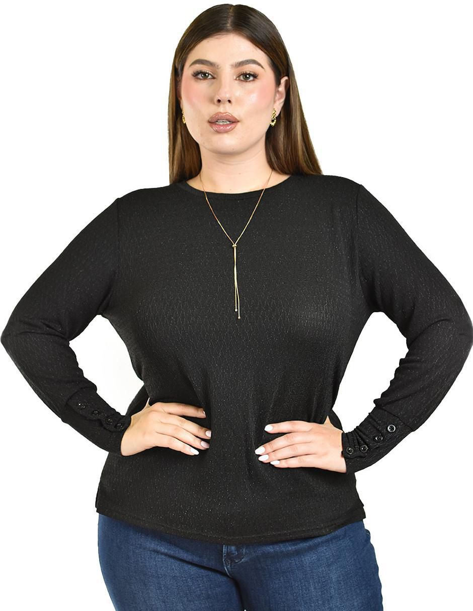 Blusa manga larga para mujer 1