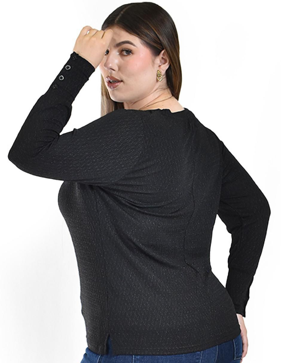Blusa manga larga para mujer 9
