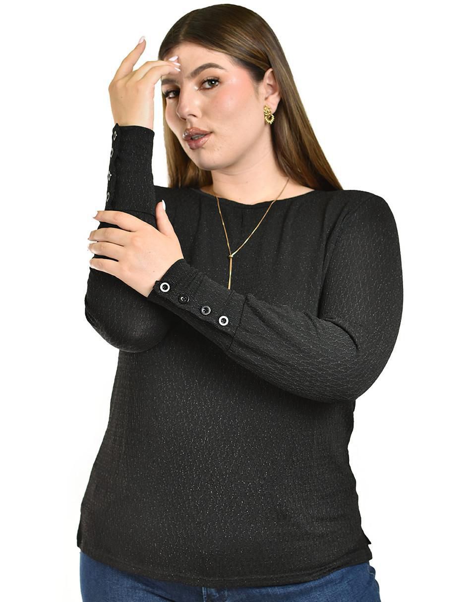 Blusa manga larga para mujer 10