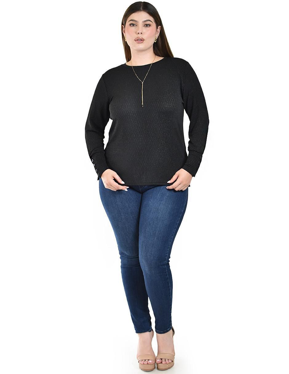 Blusa manga larga para mujer 11
