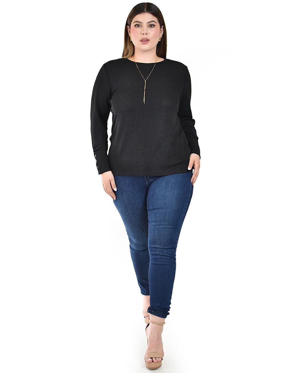 Blusa manga larga para mujer 12