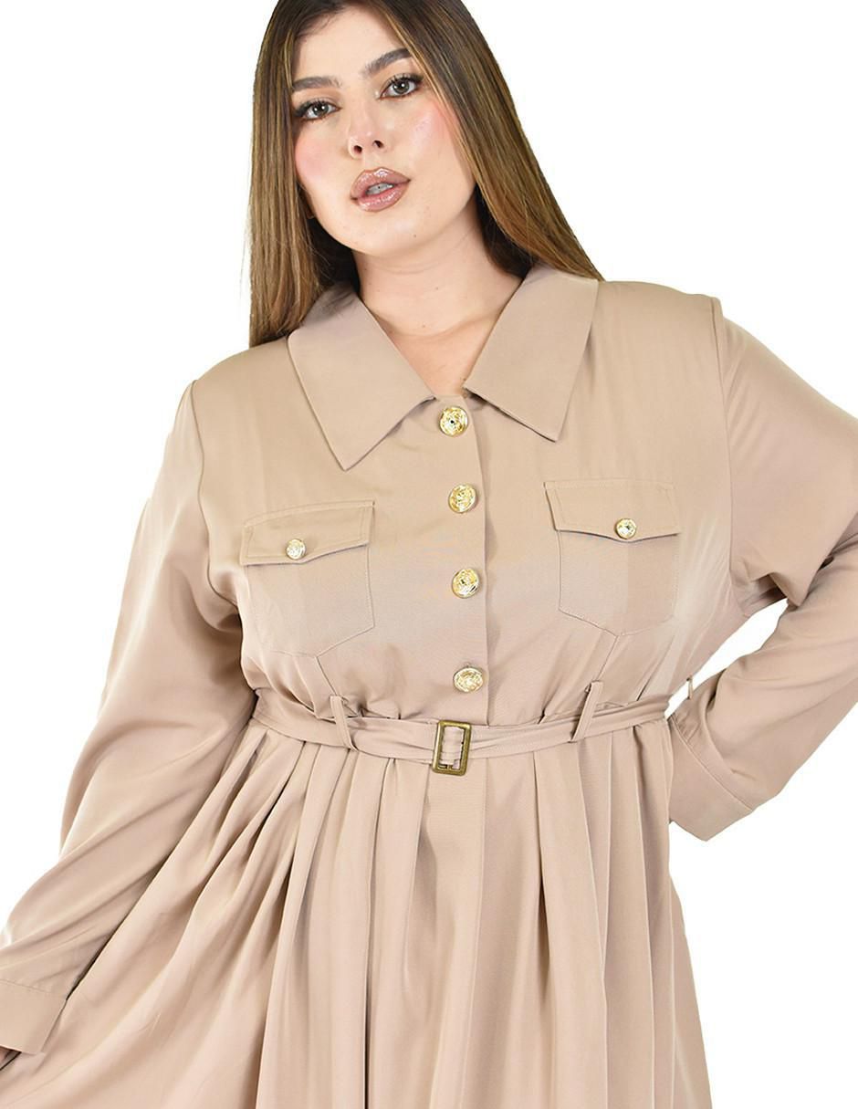 Vestido midi casual para mujer
