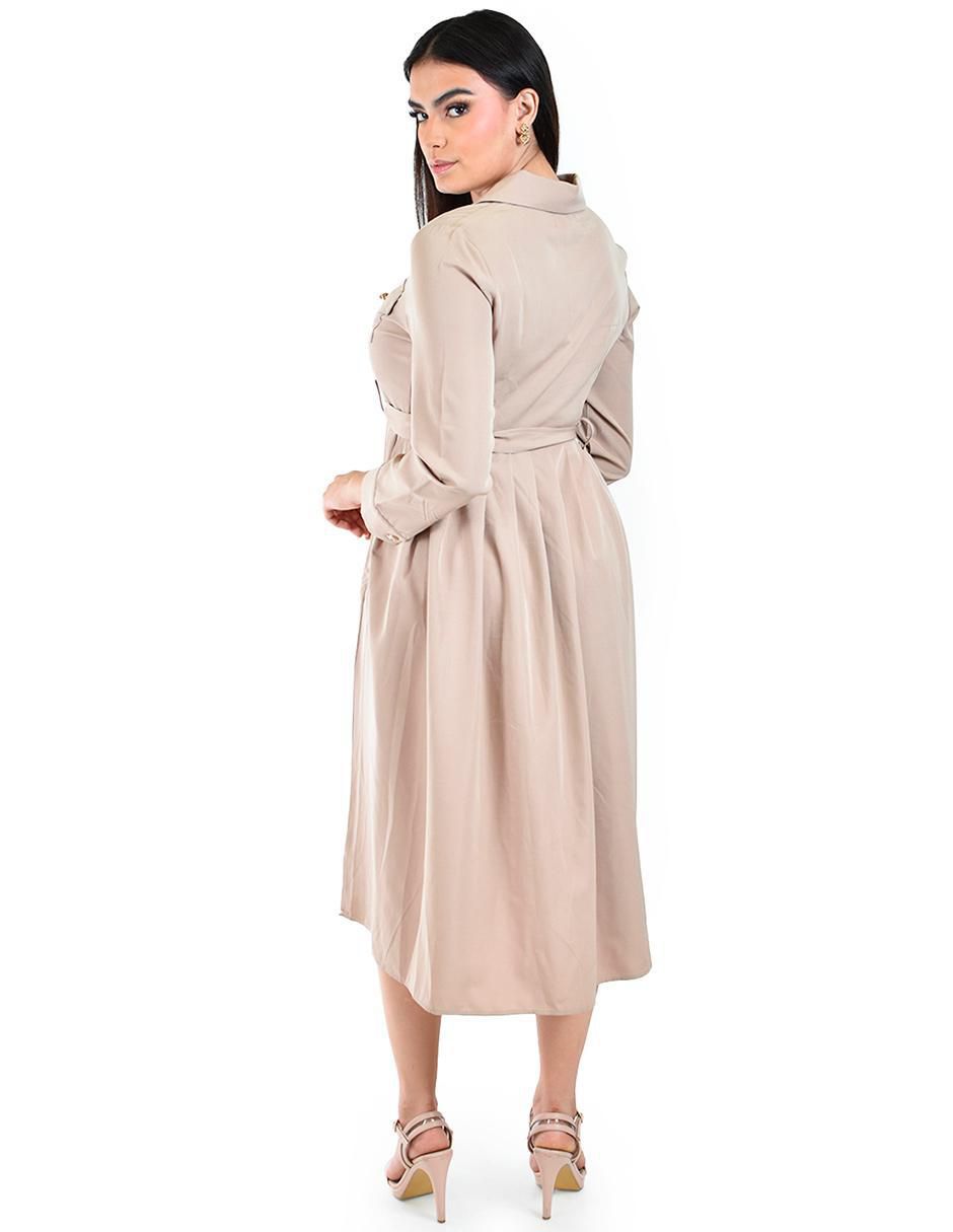 Vestido midi casual para mujer
