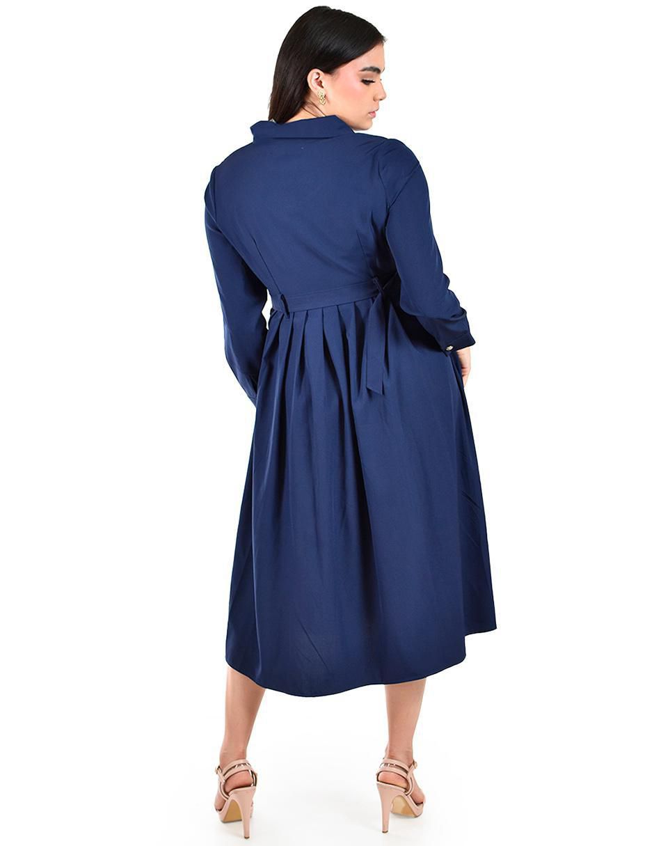Vestido midi casual para mujer