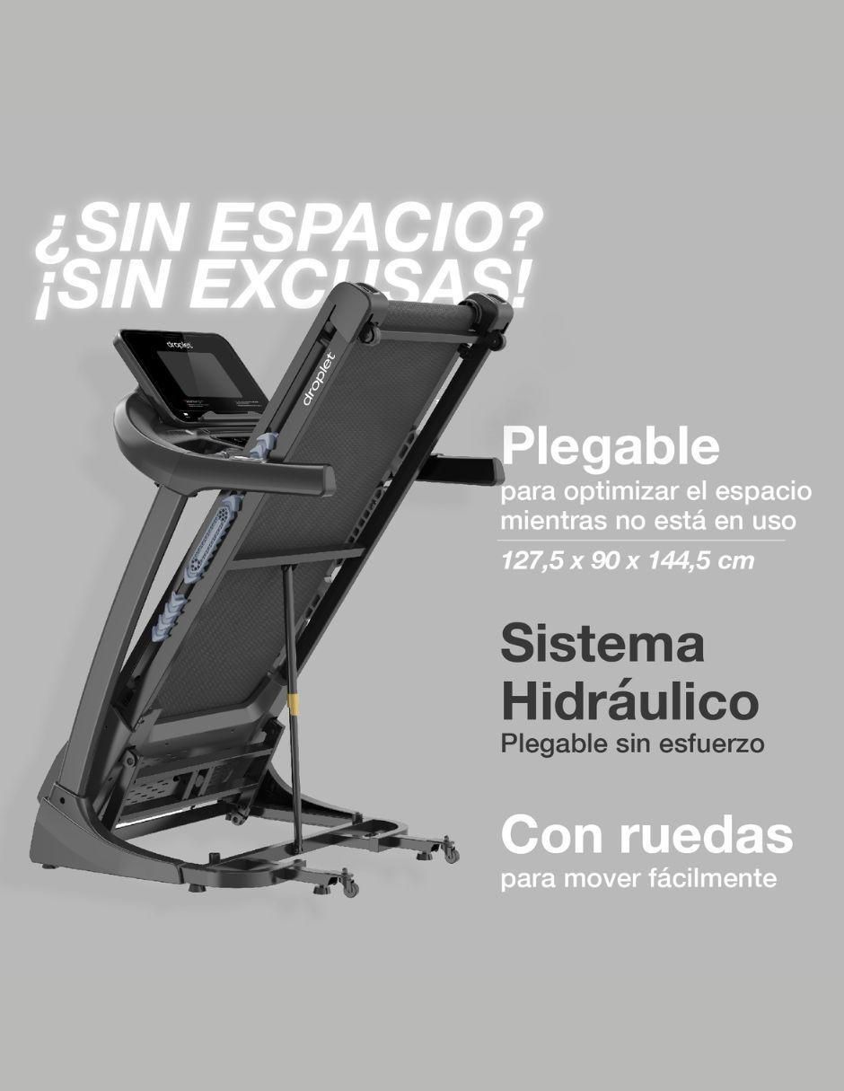 Caminadora casera Droplet RN820 plegable