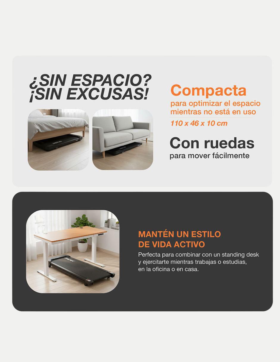 Caminadora casera Droplet W6