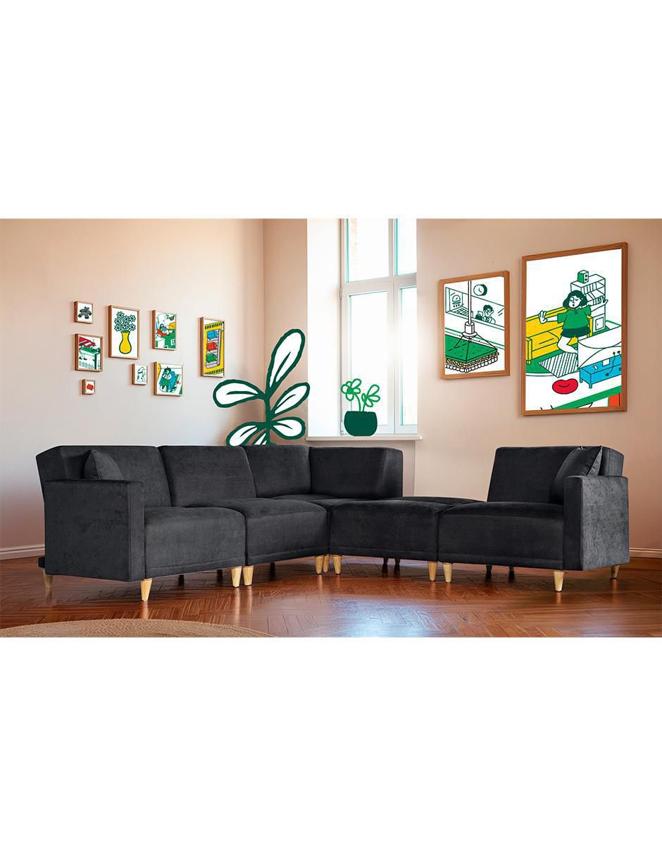 Sala modular Makora de chenille