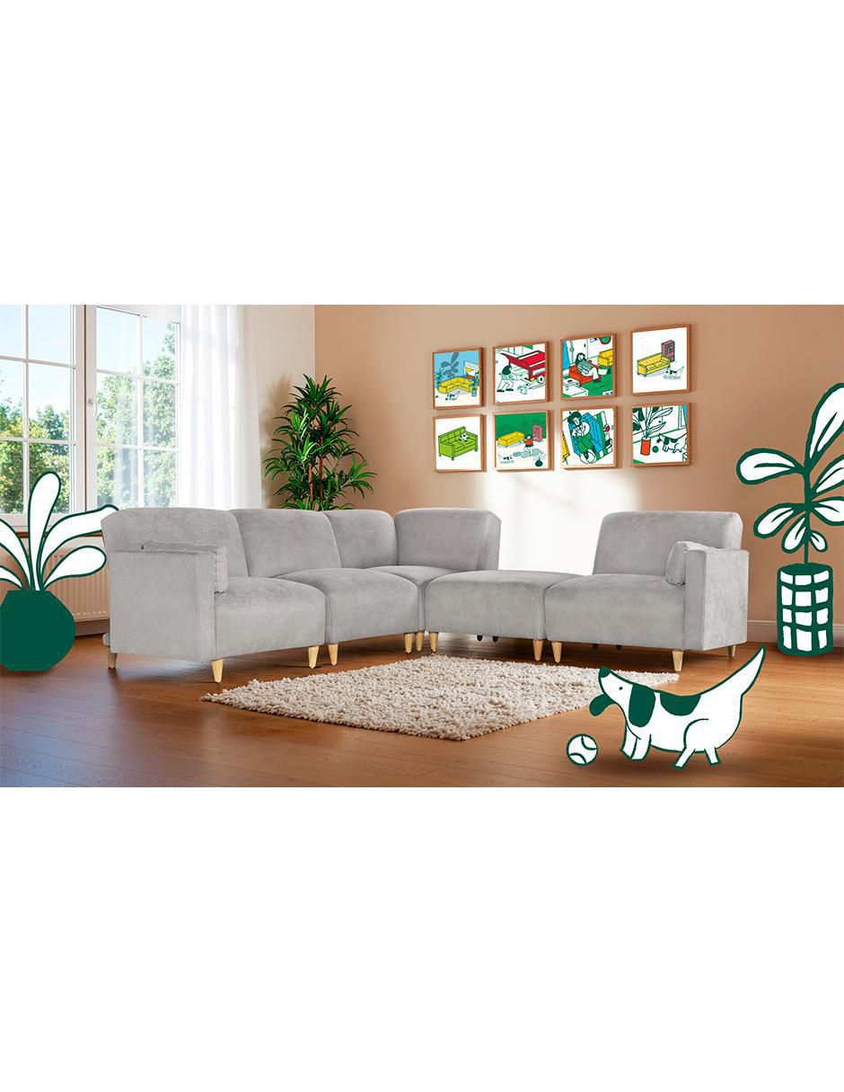 Sala modular de chenille 2