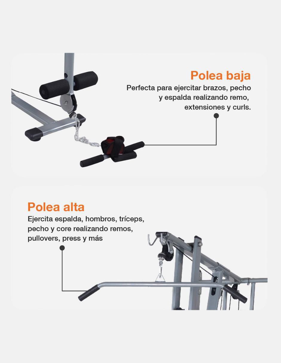 "multigym" "de" mezcla de materiales hm-320d 6