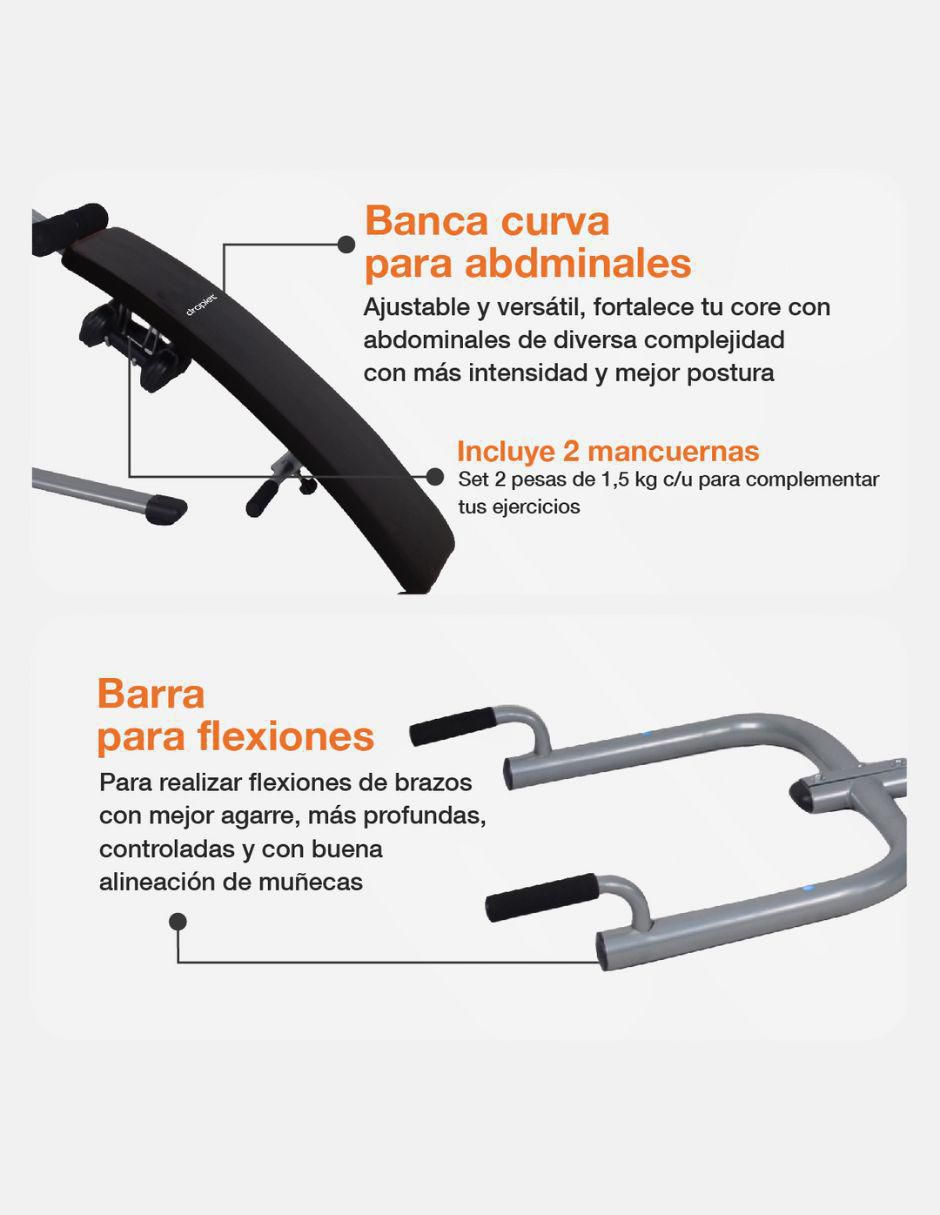 "multigym" "de" mezcla de materiales hm-320d 7