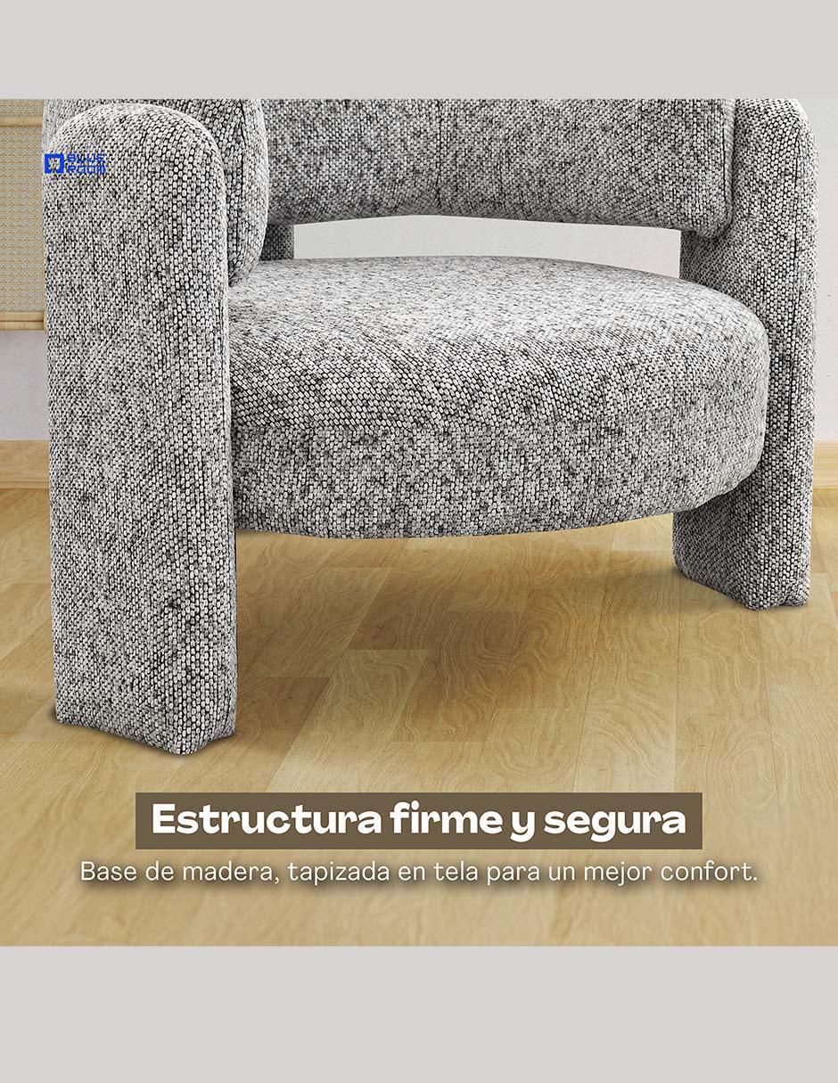 Sillón ocasional Blue Room de madera