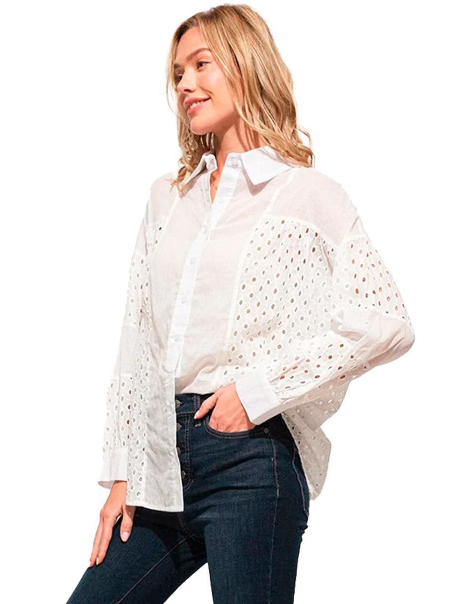 Blusa manga larga para mujer 5