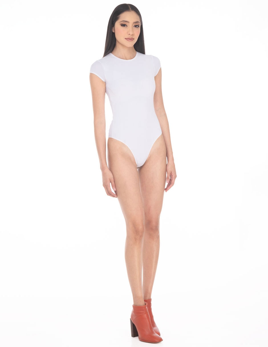 Body cuello redondo para mujer 3