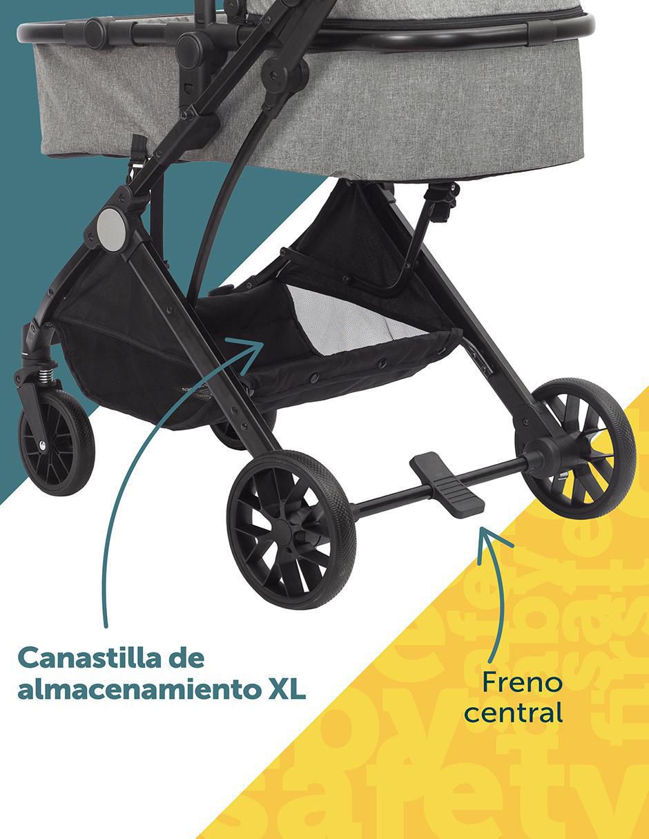 Carriola travel system plegable 10