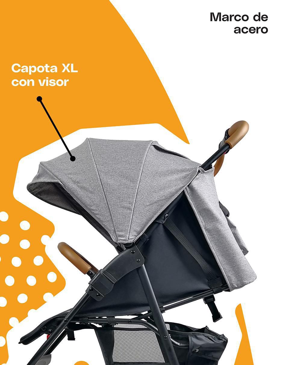 Carriola travel system Treck plegable 3