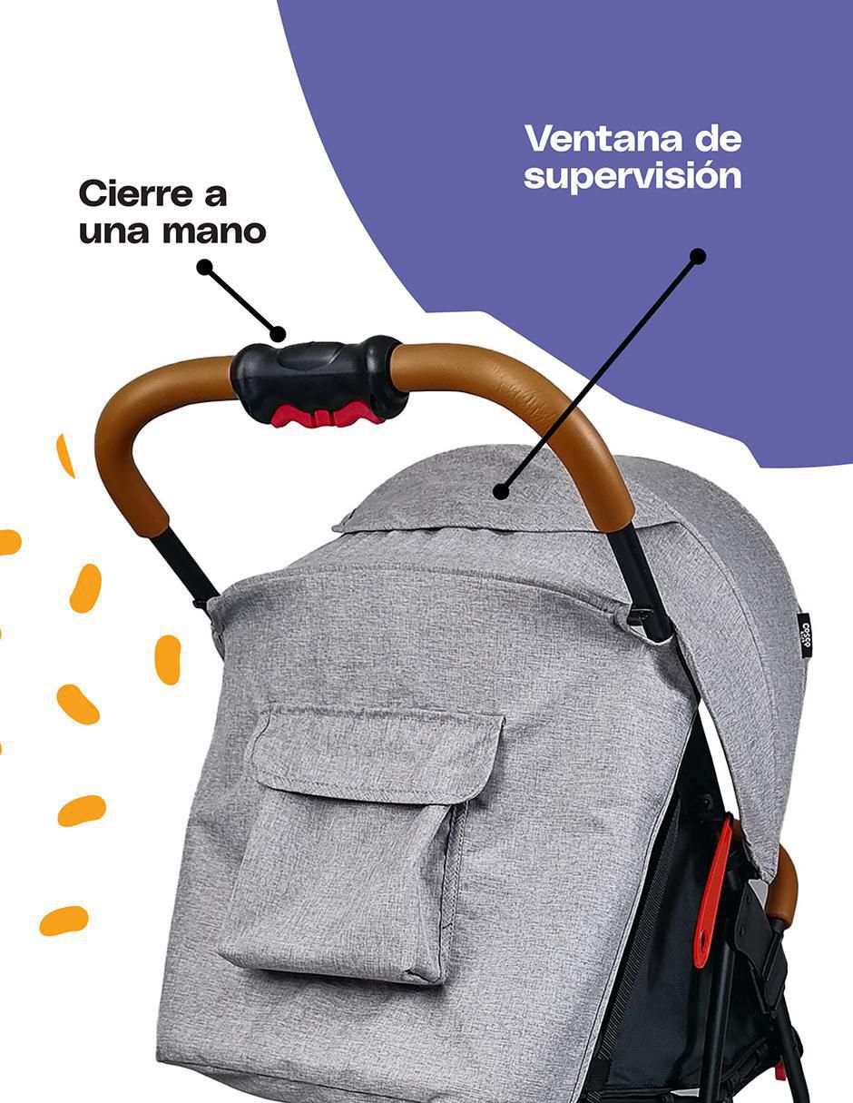 Carriola travel system Treck plegable