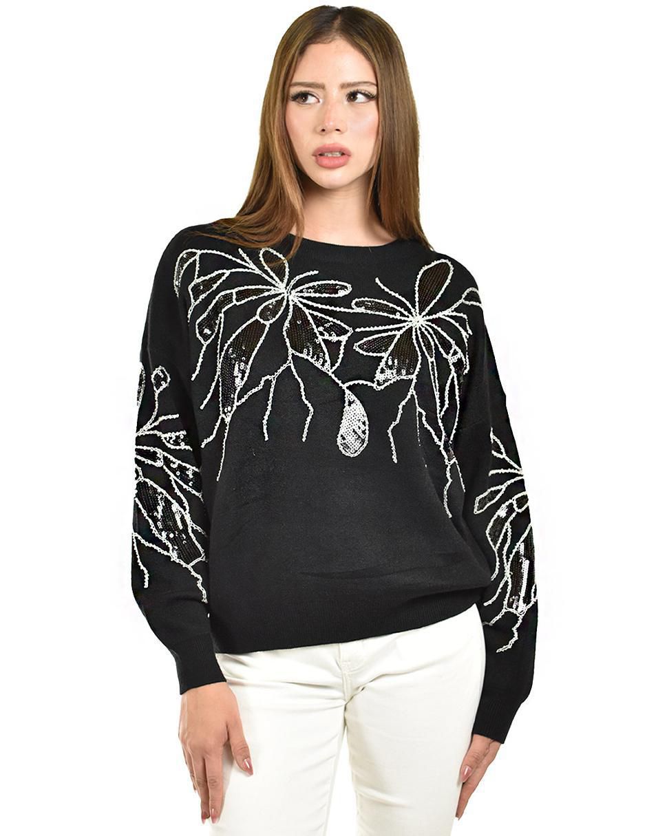 Suéter cuello redondo para mujer Suéter cuello redondo para mujer