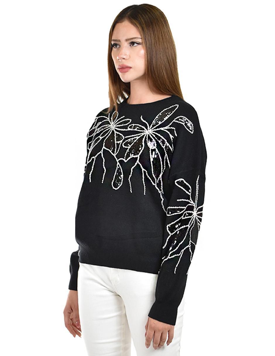 Suéter cuello redondo para mujer 5