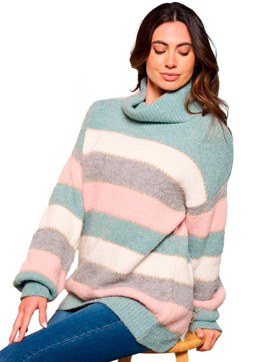 Suéter cuello tortuga para mujer 3