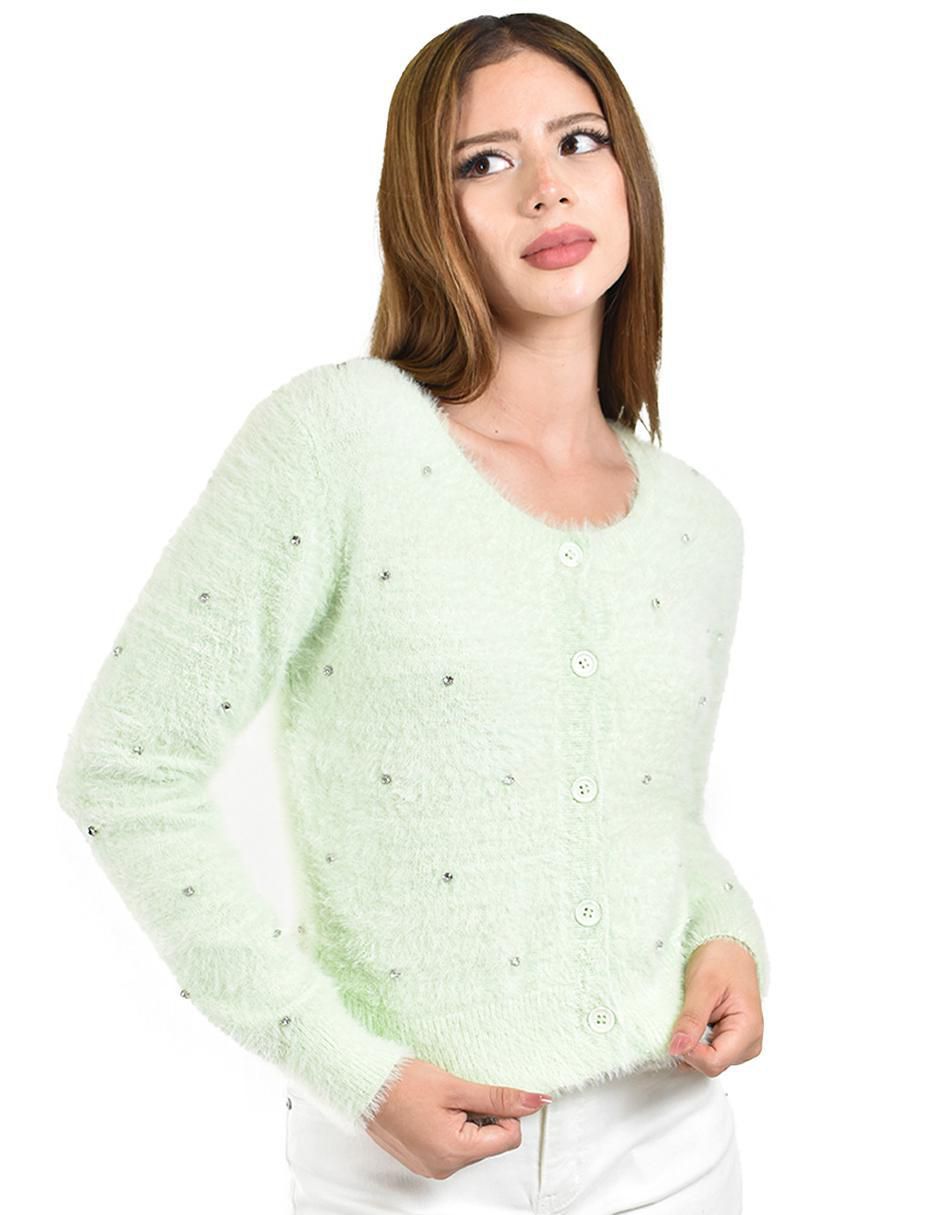 Suéter cuello redondo para mujer 3