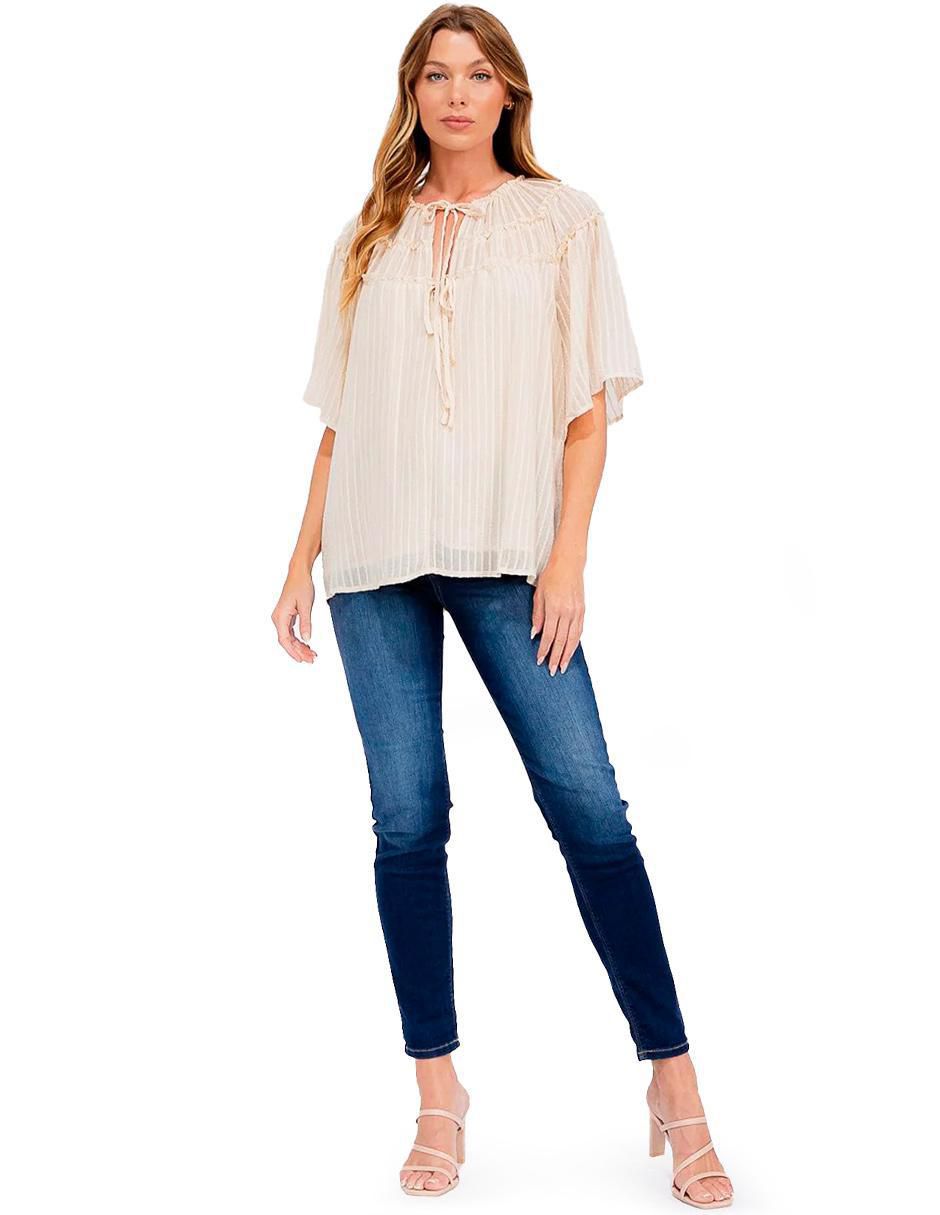 Blusa manga corta para mujer 9