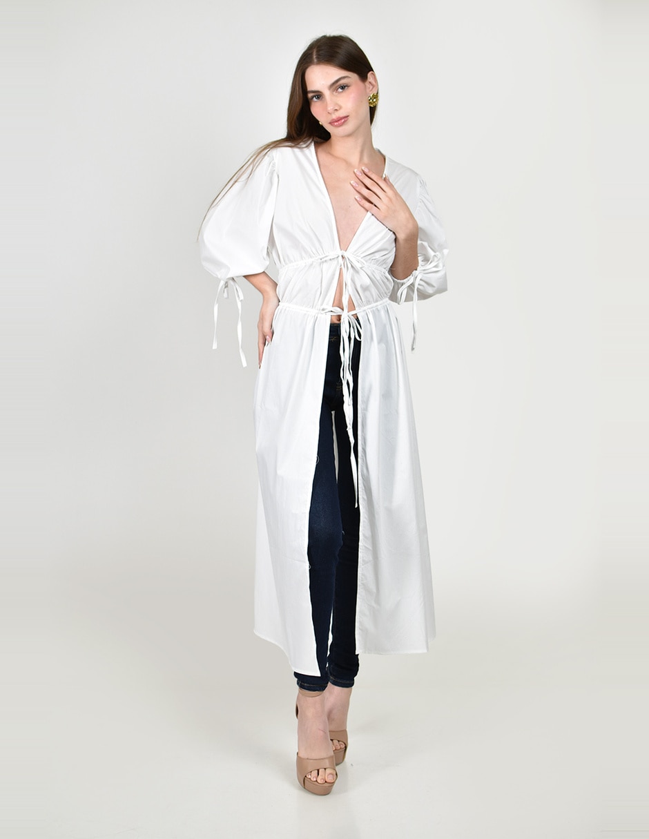 Blusa manga al codo para mujer 7