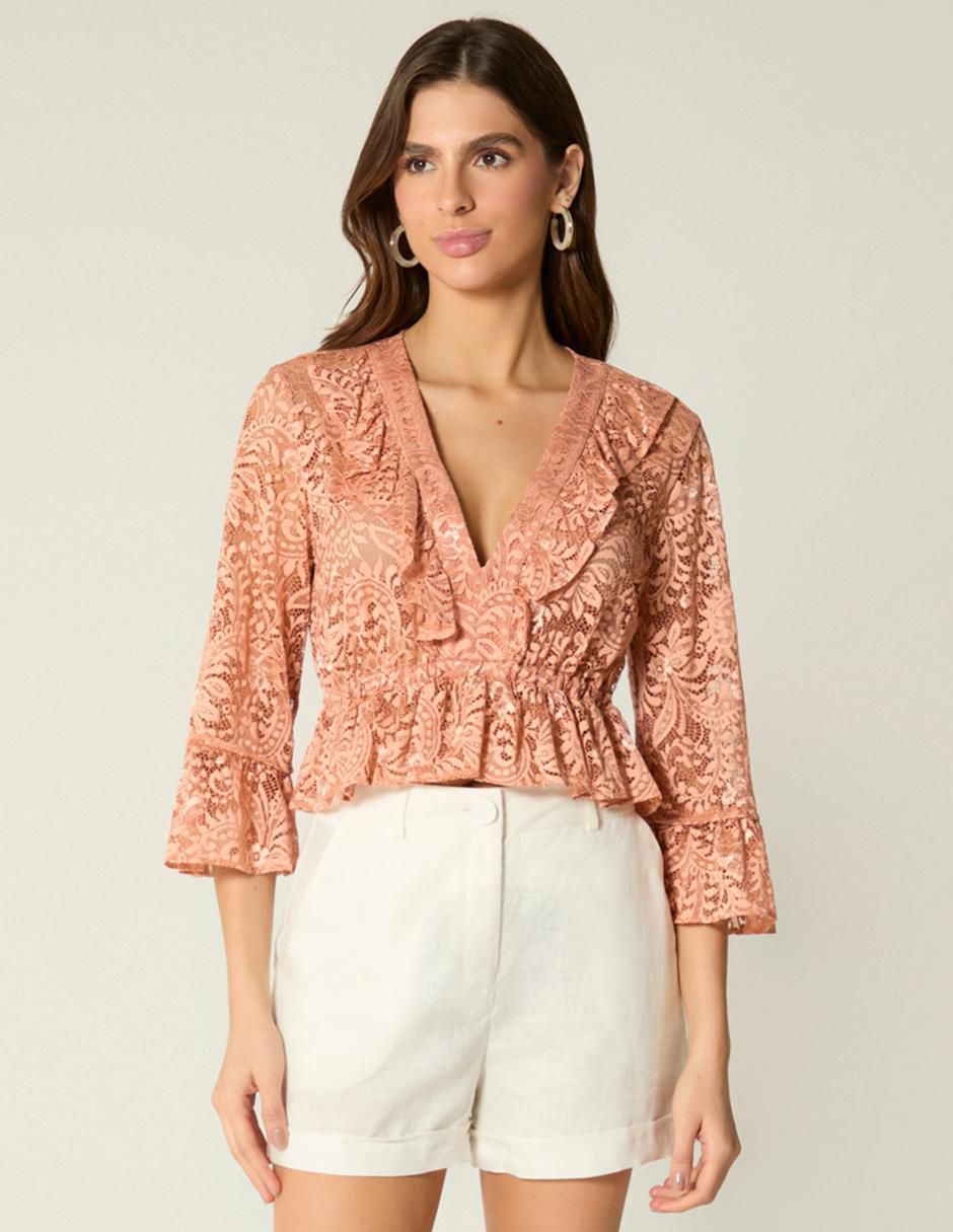 Top Studio F escote v