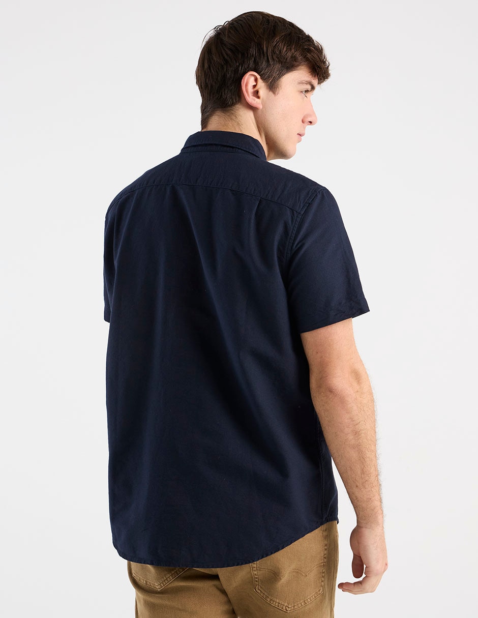 Camisa casual American Eagle manga corta para hombre