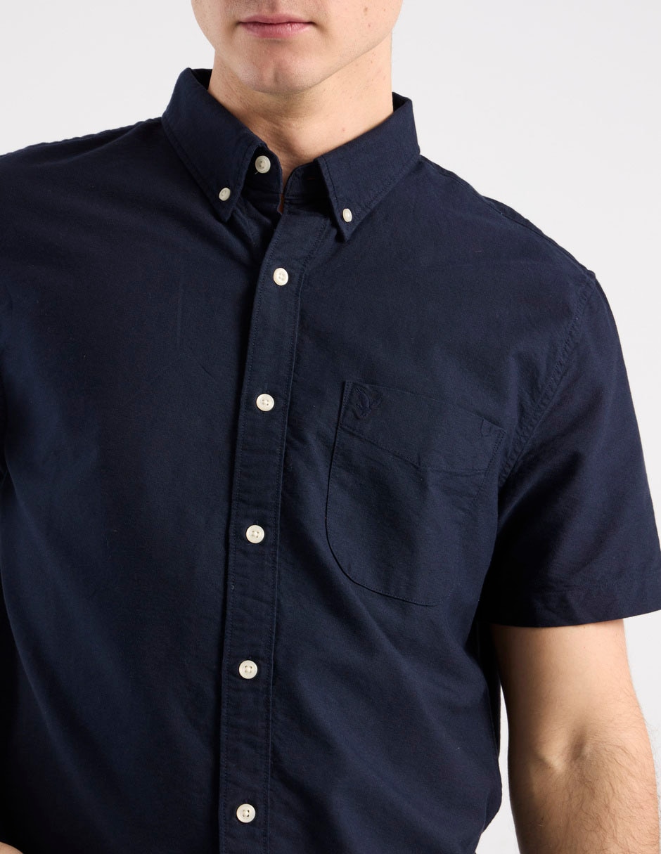 Camisa casual American Eagle manga corta para hombre