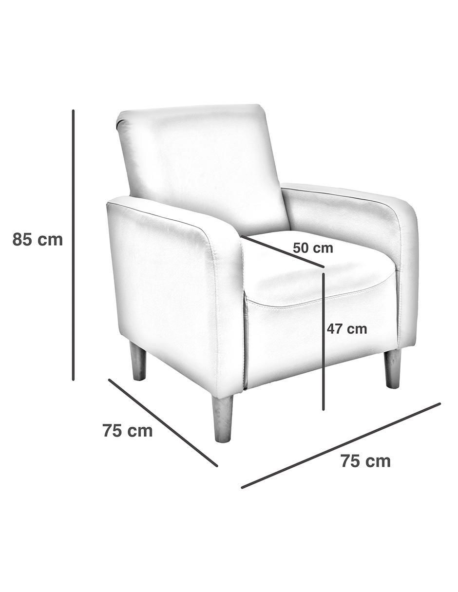 Sillón Aries de piel 6