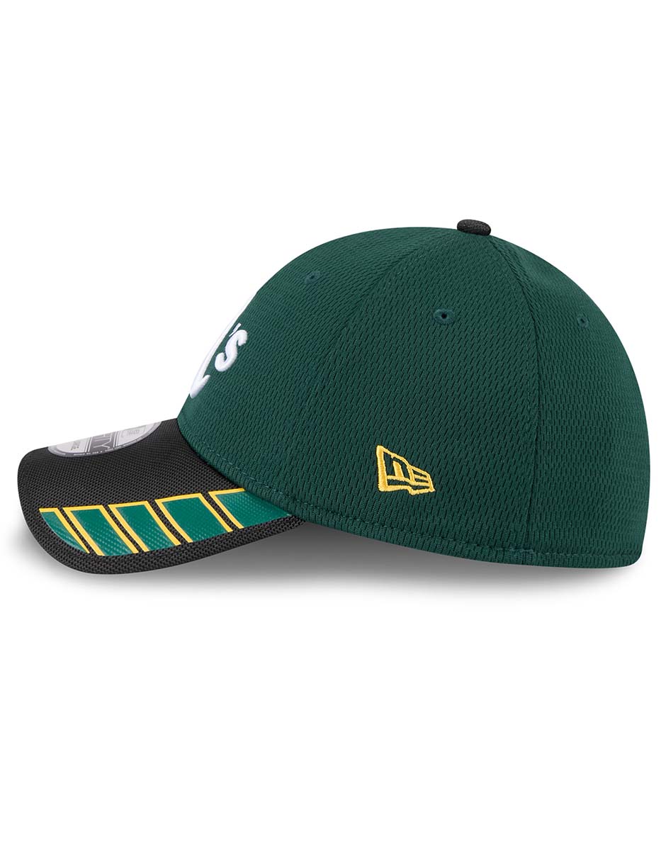 Gorra visera curva cerrada para béisbol Ne Leisure Oakland Athletics para adulto