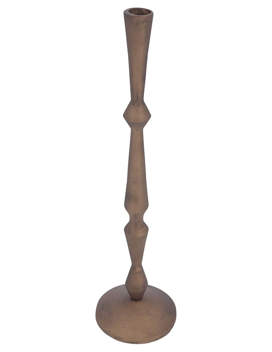 Portavela cast 11cm plateado 1