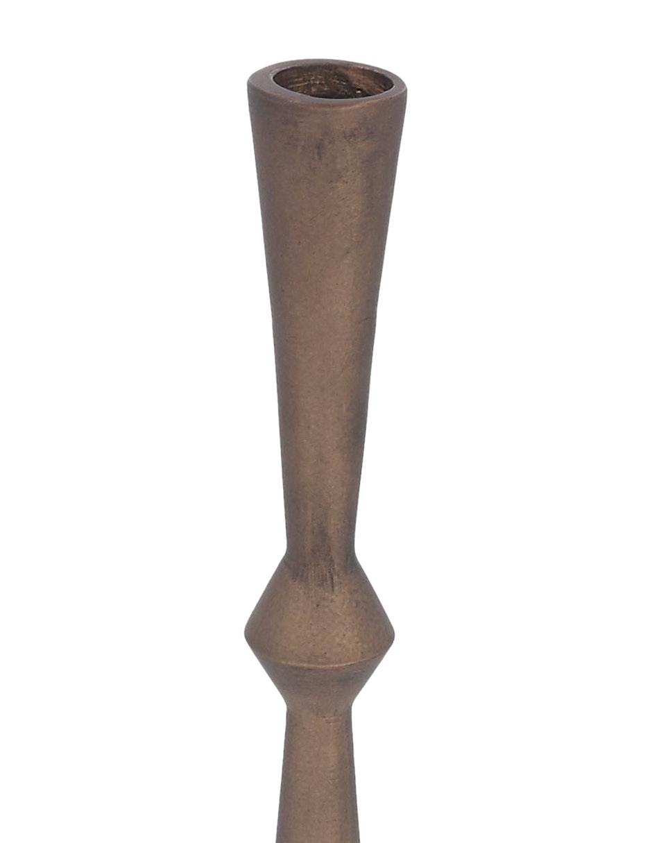Portavela cast 11cm plateado 2