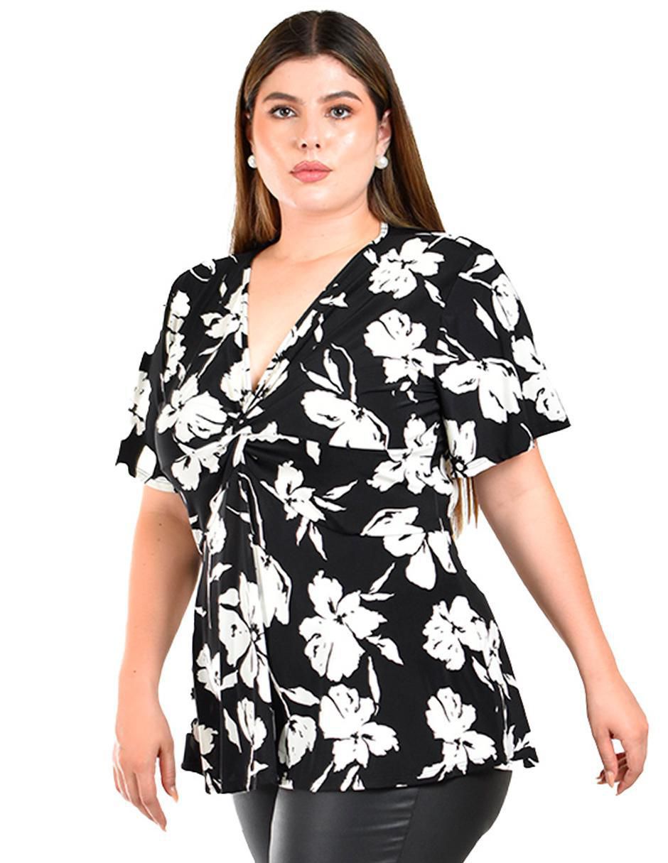 Blusa manga corta para mujer 6