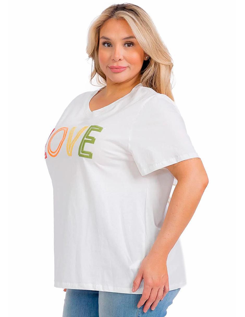Blusa manga corta para mujer 7